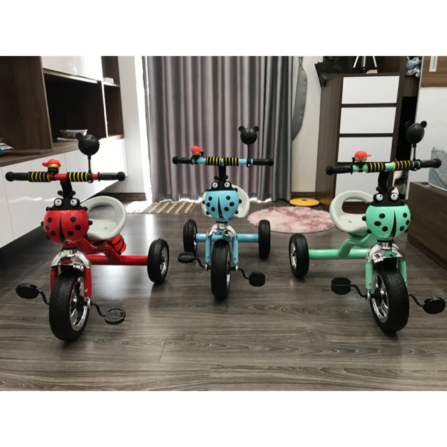 Xe đạp 3 bánh bình nước con bọ (mẫu mới 2020)