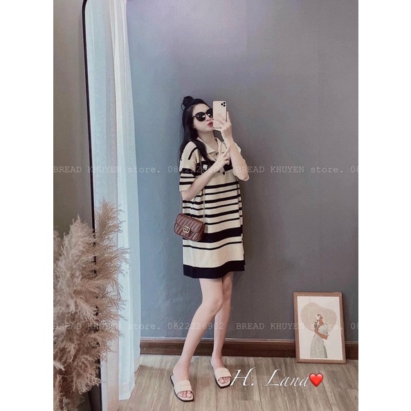 VÁY SUÔNG LEN MÈO THÊU