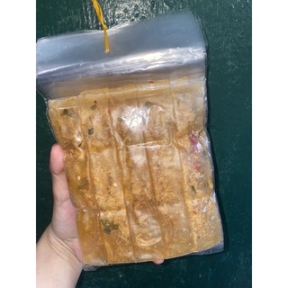 Dẻo tôm cuốn hành phi