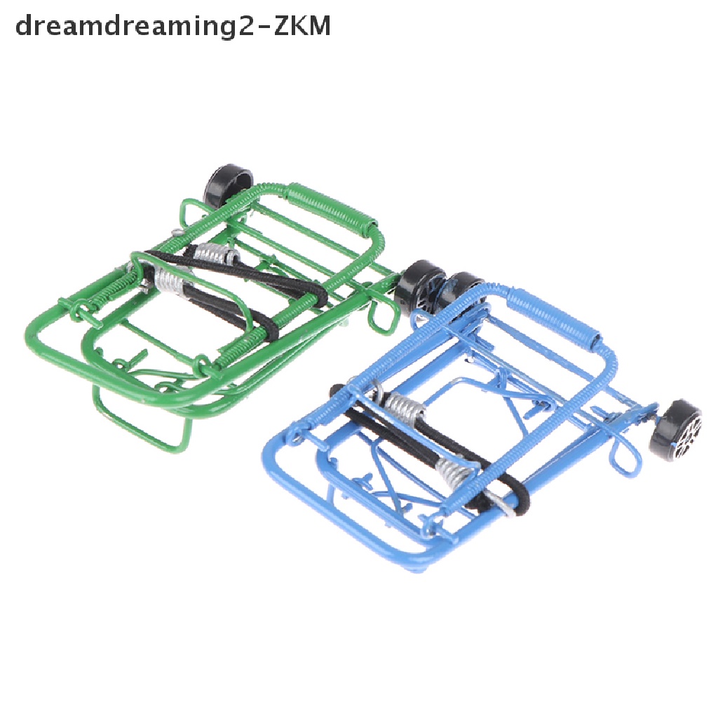 Mô Hình Xe Kéo Gấp Gọn Tỉ Lệ 1: 12 Dùng Trang Trí Tiểu Cảnh / Nhà Búp Bê