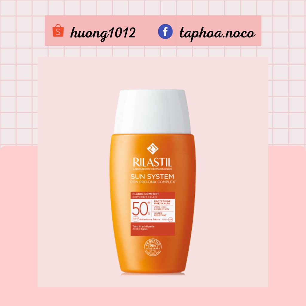 Kem chống nắng Rilastil comfort fluid spf50+