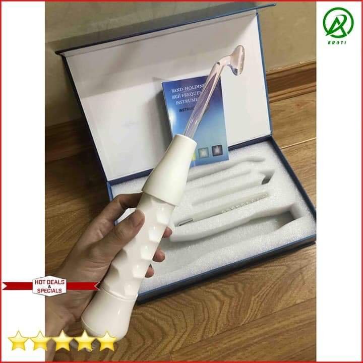 Máy Điện Tím Sát Khuẩn,  Kháng Viêm, Làm Se Đầu Mụn Cầm Tay
