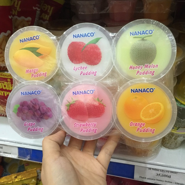 Rau câu thạch dừa Nanaco