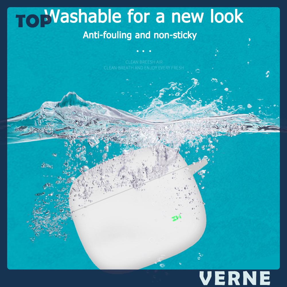 Vỏ bảo vệ hộp sạc tai nghe bằng silicon kèm móc khóa thiết kế tiện dụng cho Zmi Purpods Pro