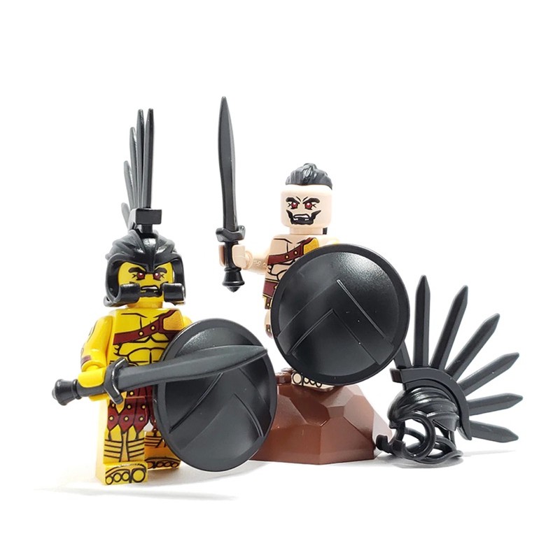 Phụ kiện Lego chính hãng Brickwarriors - Bladed Helm
