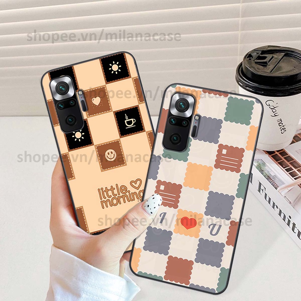Ốp Xiaomi Redmi Note 10 / Note 10 Pro caro họa tiết nhiều màu sắc siêu đẹp thời trang cá tính