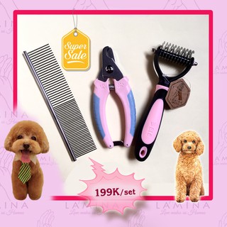 [SALE!!!] BỘ CHĂM SÓC LÔNG MÓNG POODLE - SET 2