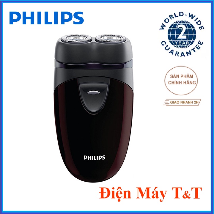 MÁY CẠO RÂU PHILIPS PQ206 - Hàng Chính Hãng - Bảo Hành 2 năm Toàn Quốc