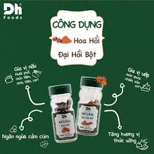 ( COMBO 5 HŨ) NATURAL Hoa Hồi 15gr Dh Foods &quot;Ngây ngất với hương hồi xứ Lạng&quot;