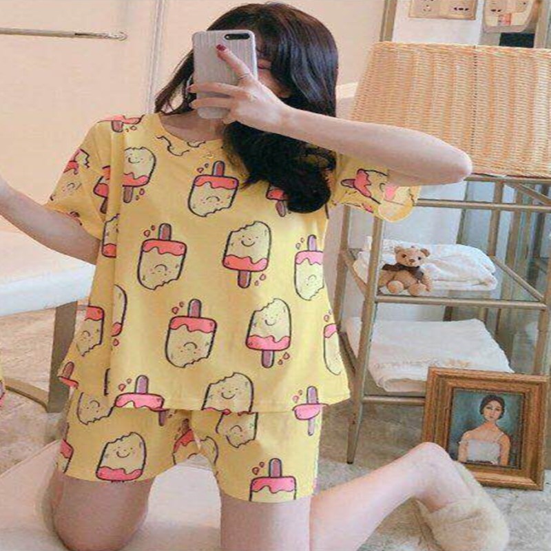 ❤️ Bộ Đồ Ngủ Quần Áo Ngủ Nữ Hoạt Hình Túi Zip Siêu Xinh-Y27 | BigBuy360 - bigbuy360.vn