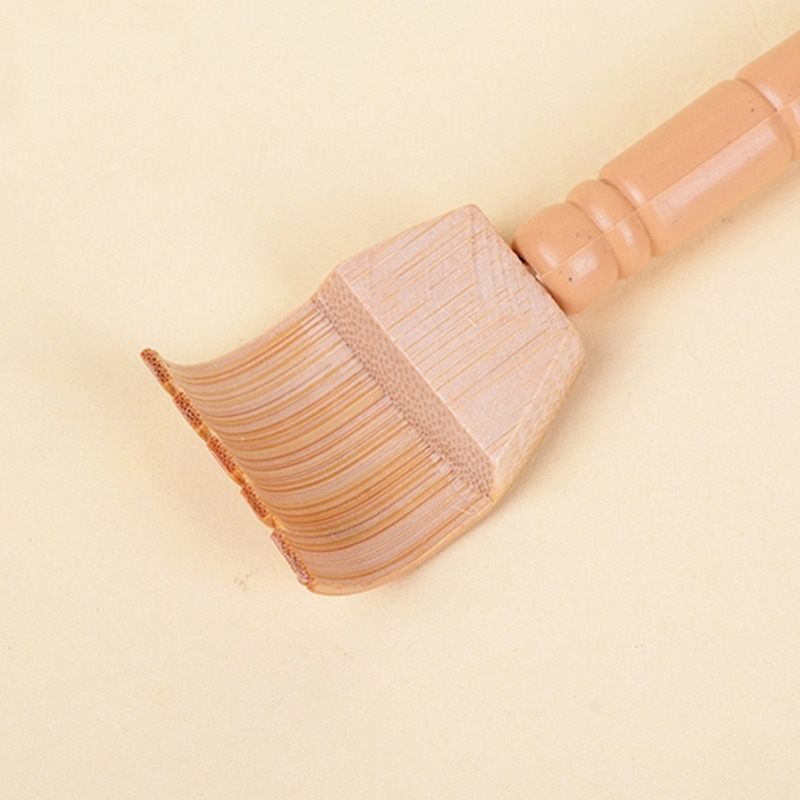 Dụng Cụ Cào Mát Xa Lưng Bằng Gỗ Tre Có Thể Kéo Dài Tiện Dụng