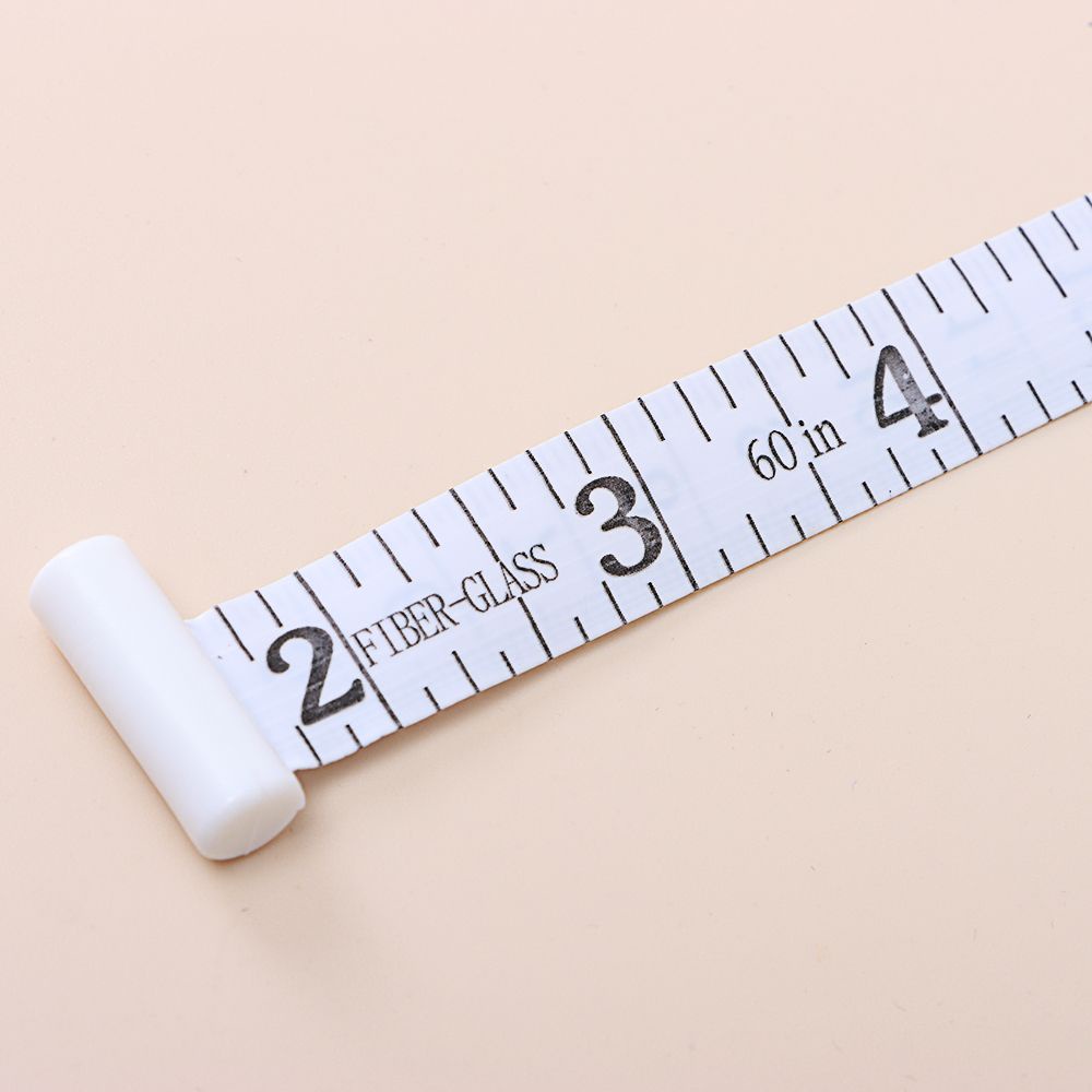 Thước dây mini 150cm/ 60inch có thể tự động thu gọn giúp đo vùng eo/ chân/ cơ thể cho thợ may