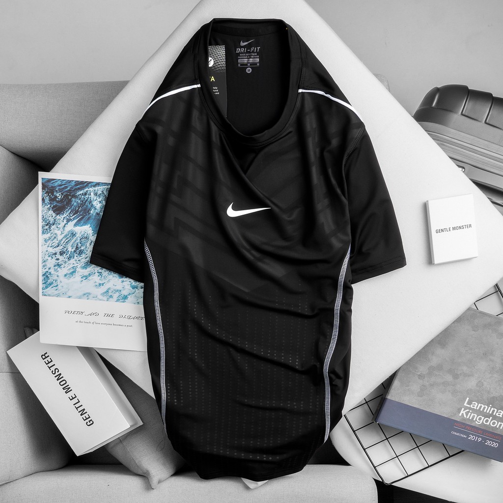 Áo thun nam ngắn tay thể thao chất liệu thun poly lạnh 4 chiều AT45 | BigBuy360 - bigbuy360.vn