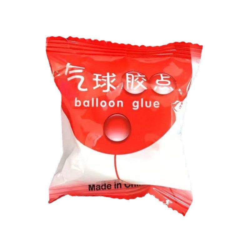 Keo dán bóng trang trí sinh nhật 2 mặt silicon 100 miếng HAPPYKID KDB