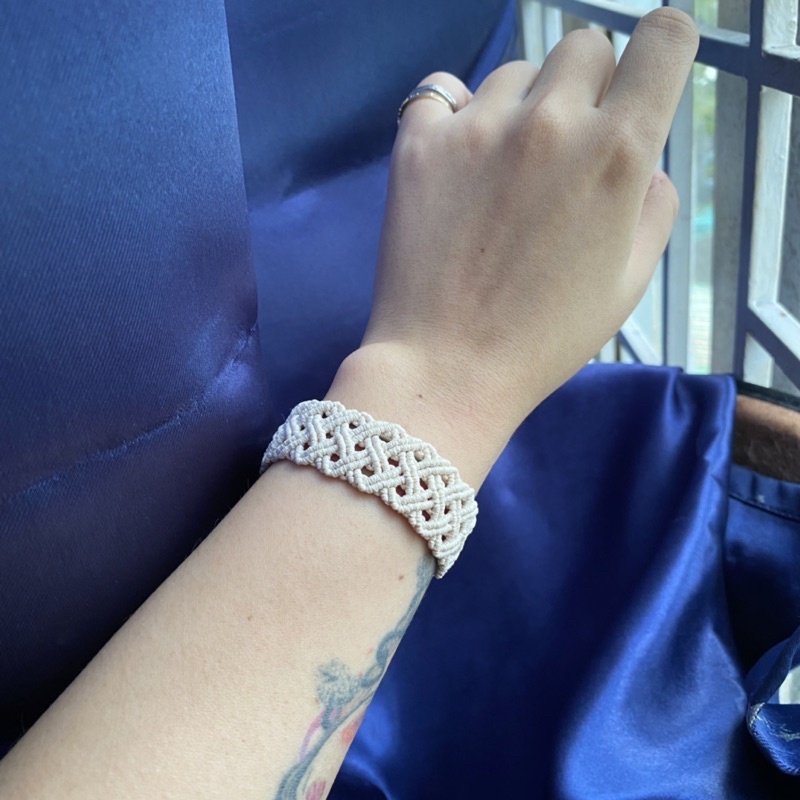 Celtic style macrame bracelet - Vòng tay handmade thắt macrame style celtic