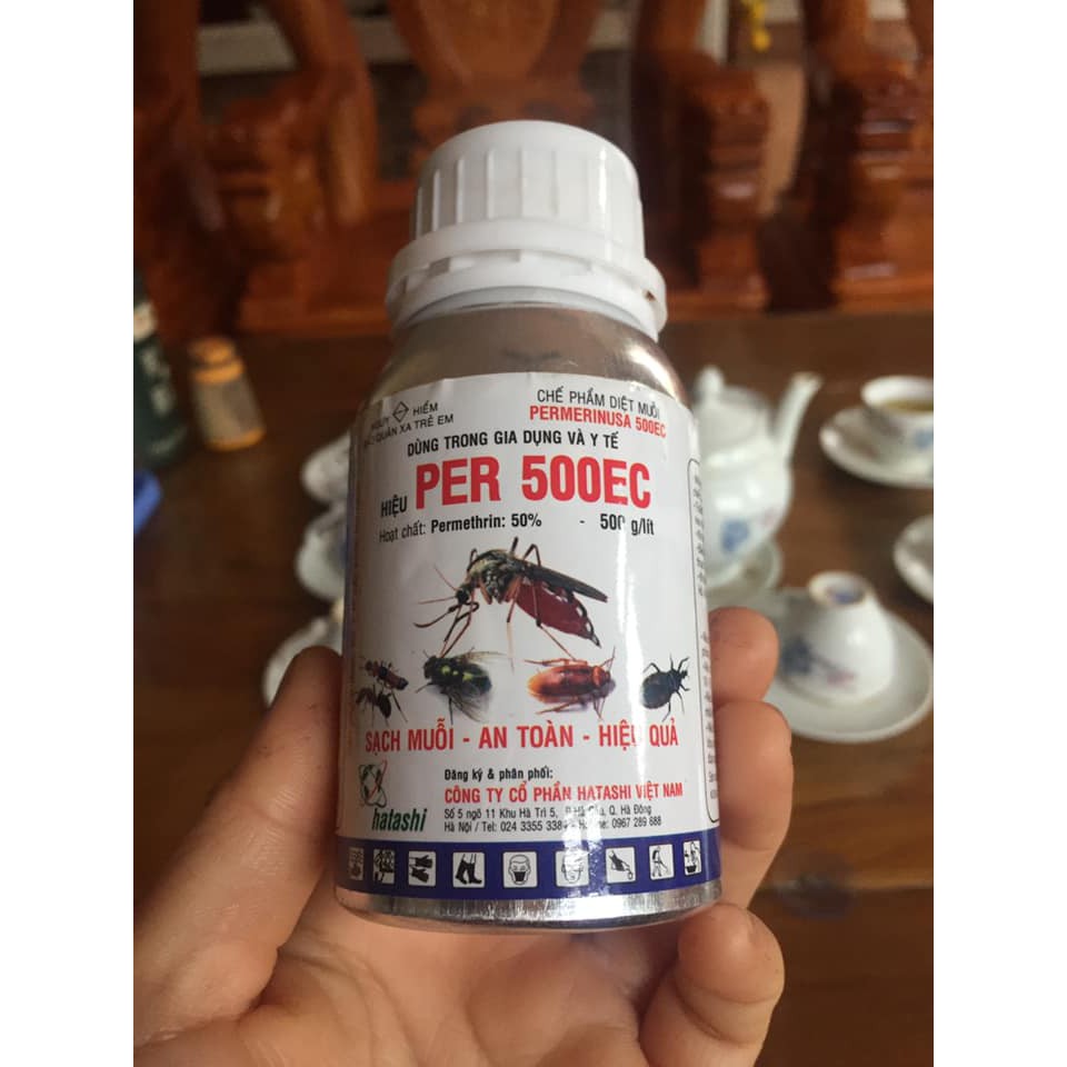 Thuốc diệt muỗi kiến gián Per 500EC 100ml thuốc xịt muỗi y tế diệt muỗi y tế và côn trùng an toàn hiệu quả