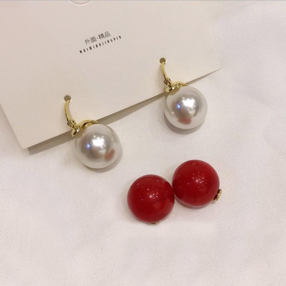 LAY Bông Tai Thanh Lịch Giả Lông Thú.Hoa Tai Dáng Dài Đính Đá Lấp Lánh Cho Nữ