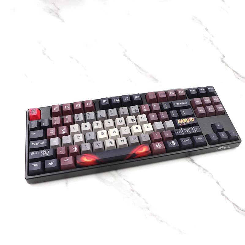 Bàn Phím Cơ OEM PBT 108 Phím Họa Tiết Naruto