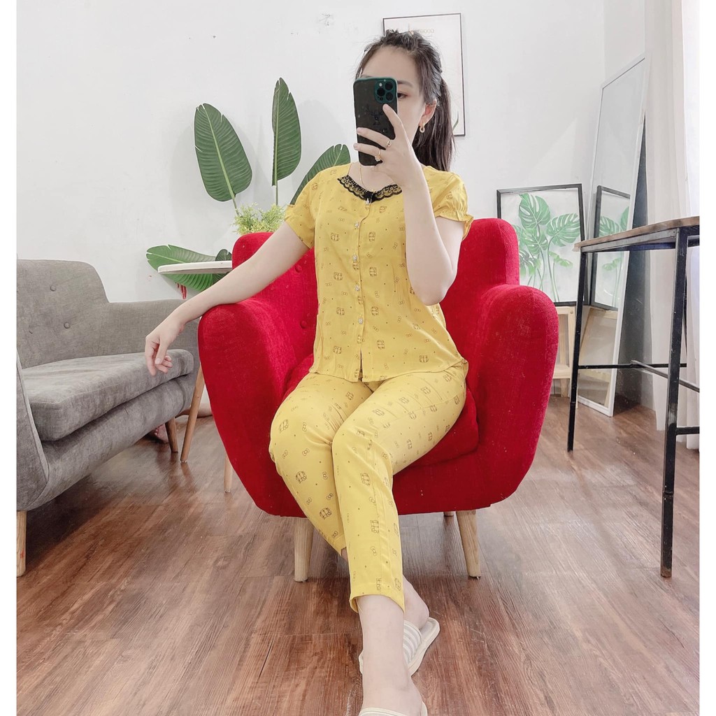 Bộ chất đũi phối ren cổ cực xinh | BigBuy360 - bigbuy360.vn