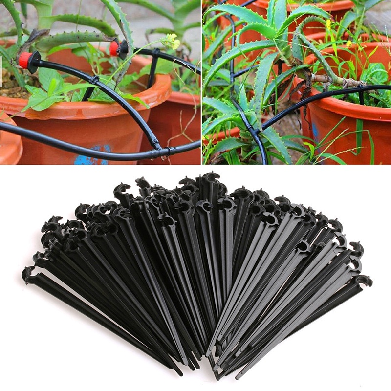 Set 100 Kẹp Cố Định Ống Nước 4 7mm Hình Chữ C Chuyên Dụng