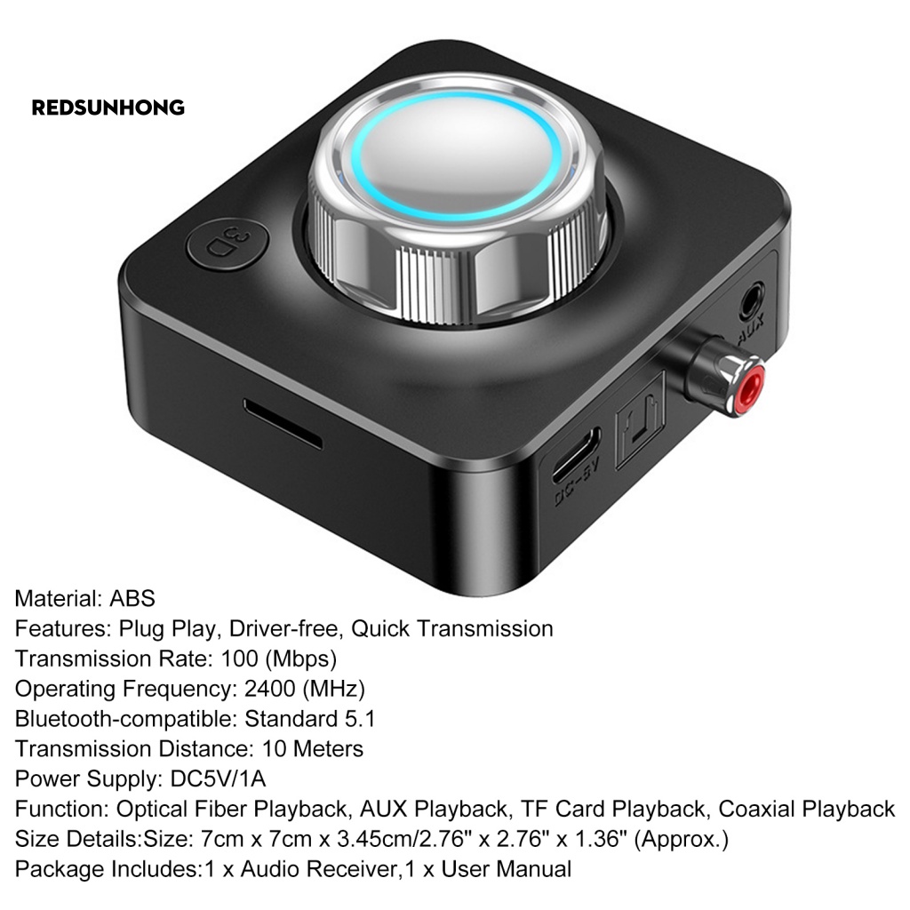 1 Bộ Thiết Bị Nhận Tín Hiệu Bluetooth Không Dây