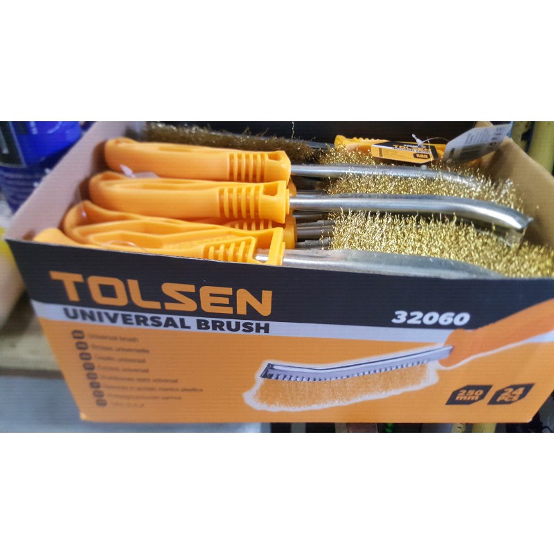 ⚡️Sale sốc⚡️  Bàn chải sắt Tolsen 32060 250mm