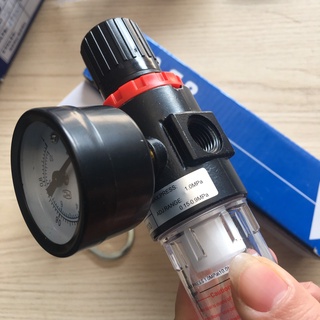 Lọc tách nước máy nén khí, lọc đơn airtac có điều áp