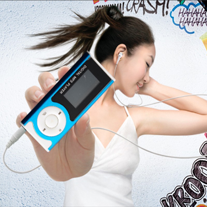 MÁY NGHE NHẠC MP3 CÓ MÀN HÌNH VÀ ĐÈN PIN Tăng Tai Nghe