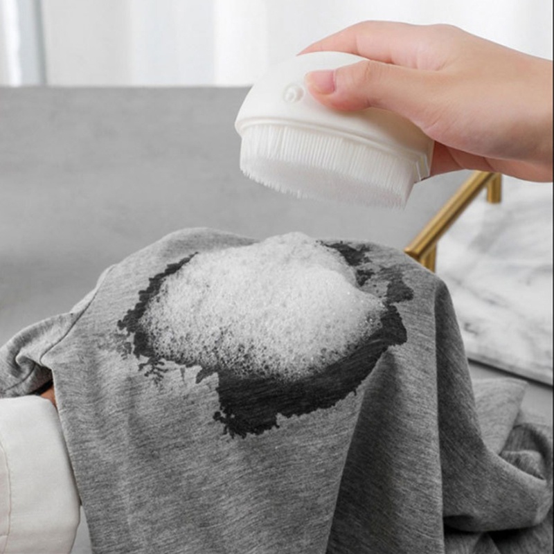 Qq * Bàn Chải Giặt Giày Giặt Lông Mềm Không Làm Tổn Thương Quần Áo