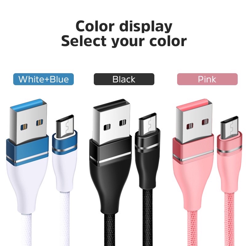 Cáp sạc nhanh BASIKE Ct08 giao diện micro USB dành cho điện thoại di động