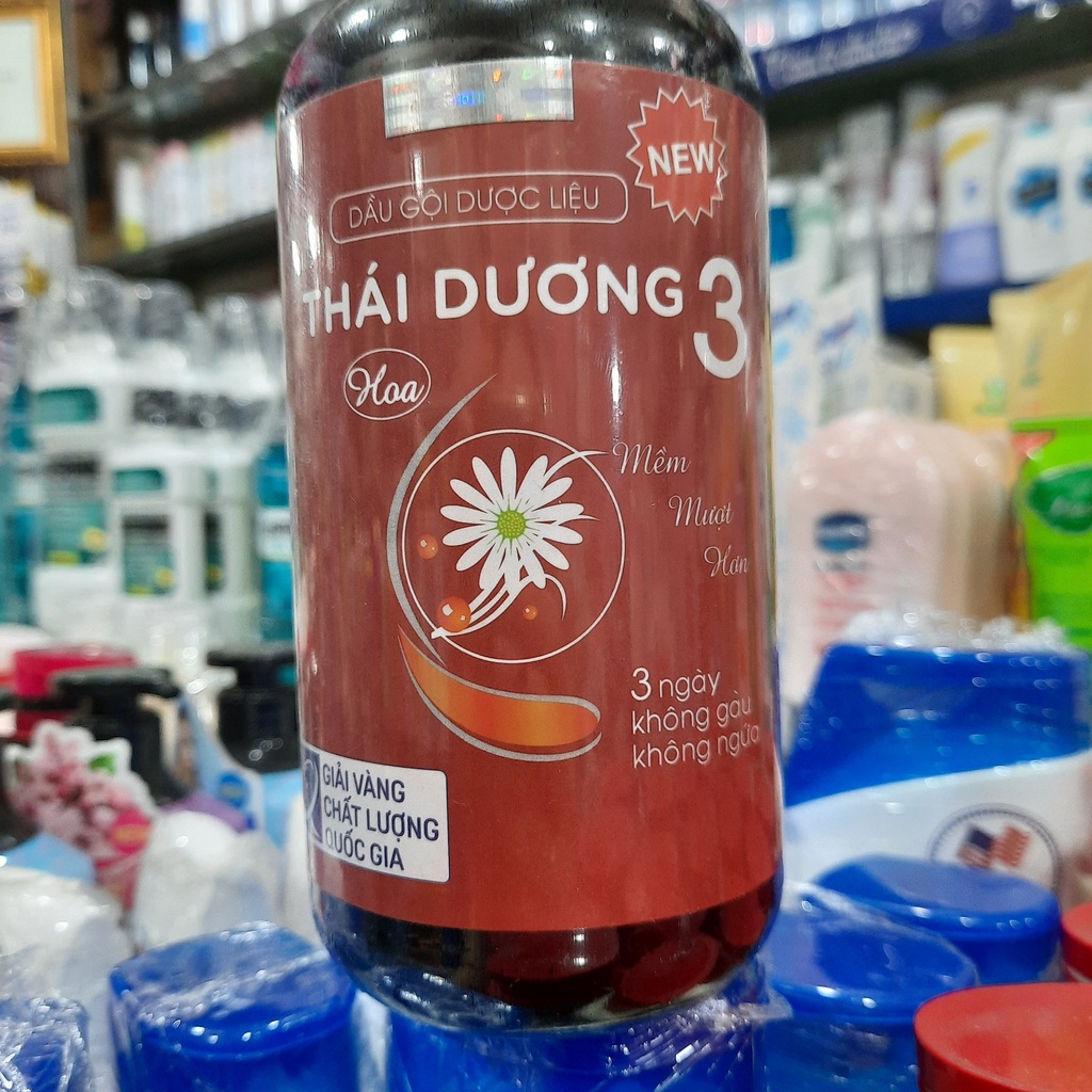 Dầu gội dược liệu Thái Dương 3 hương hoa 480ml