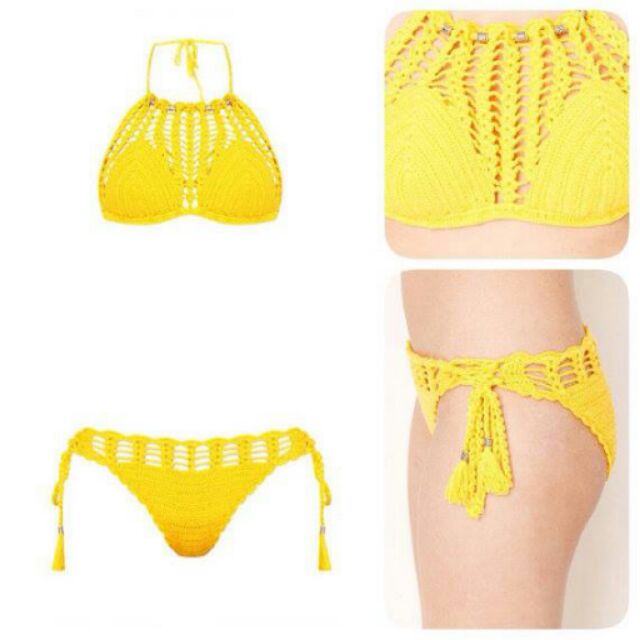 [FREE SHIP] Bikini handmade - Móc len thủ công