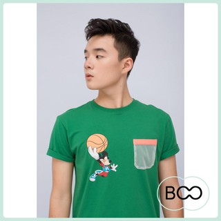 Áo Phông Nam Fit Mickey Dunking Boo