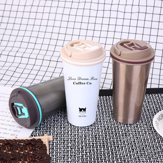 HCM - Ly giữ nhiệt Coffee Co quai xách tiện lợi 500ml