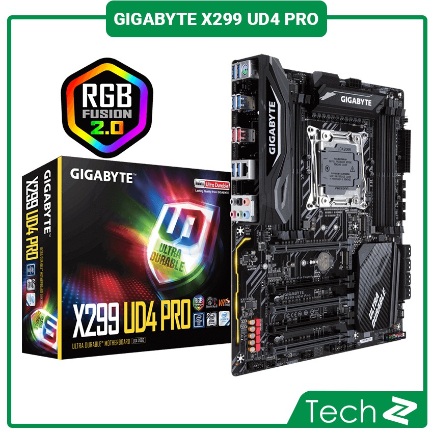 Main Gigabyte X299 UD4 Pro (Chipset Intel X299/ Socket LGA2066/ None VGA)