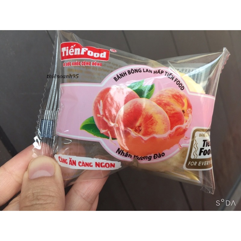 Bánh bông lan hấp Tiến food 35 cái loại có nhân