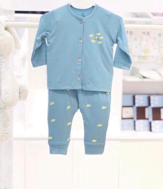 Bộ cài thẳng dài petit hình máy bay,xe máy size 0-9M