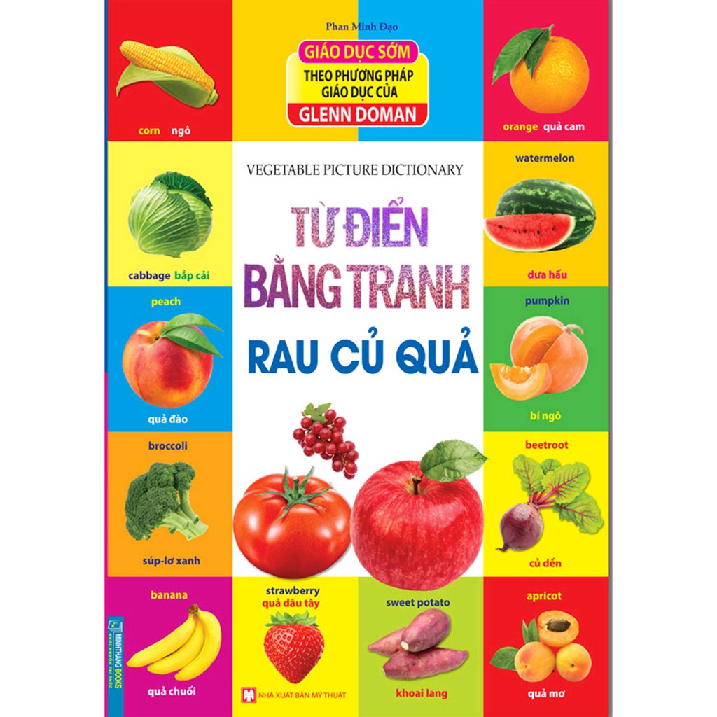 Sách Từ điển bằng tranh - Rau củ quả (tái bản)