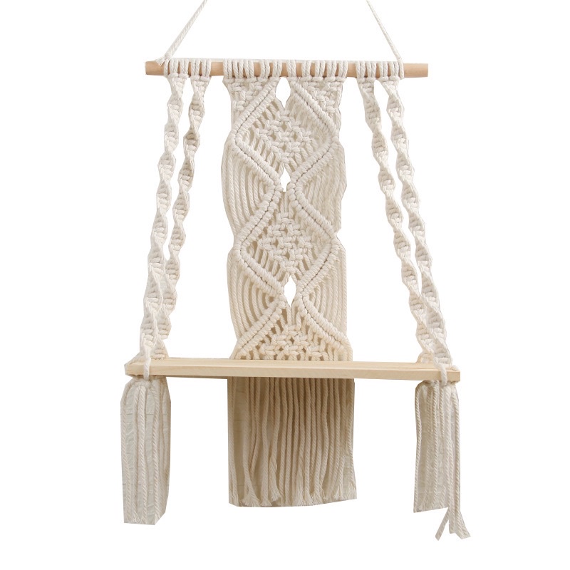 Kệ treo tường macrame decor trang trí