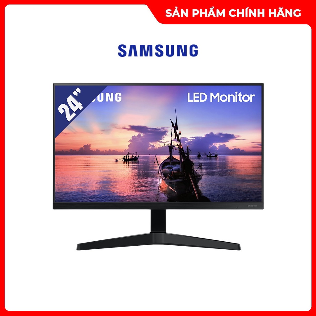 Màn hình máy tính Samsung LF24T350FHEXXV | LF24T350 | 24 inch FHD 75Hz - Hàng Chính Hãng