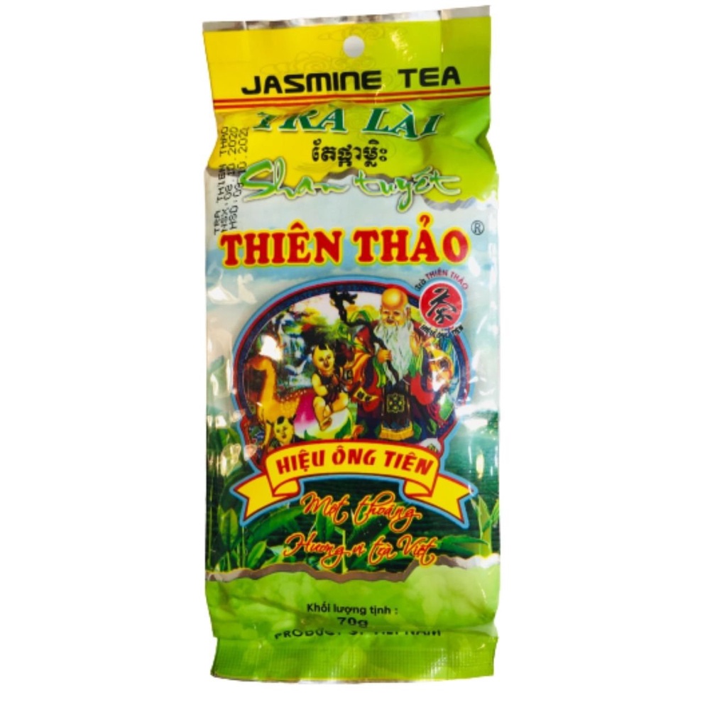 Trà lài Đà Lạt hiệu Thiên Thảo hương thơm nhẹ nhàng dùng kèm bánh rất ngon, trà Việt Nam- Vietnamese tea