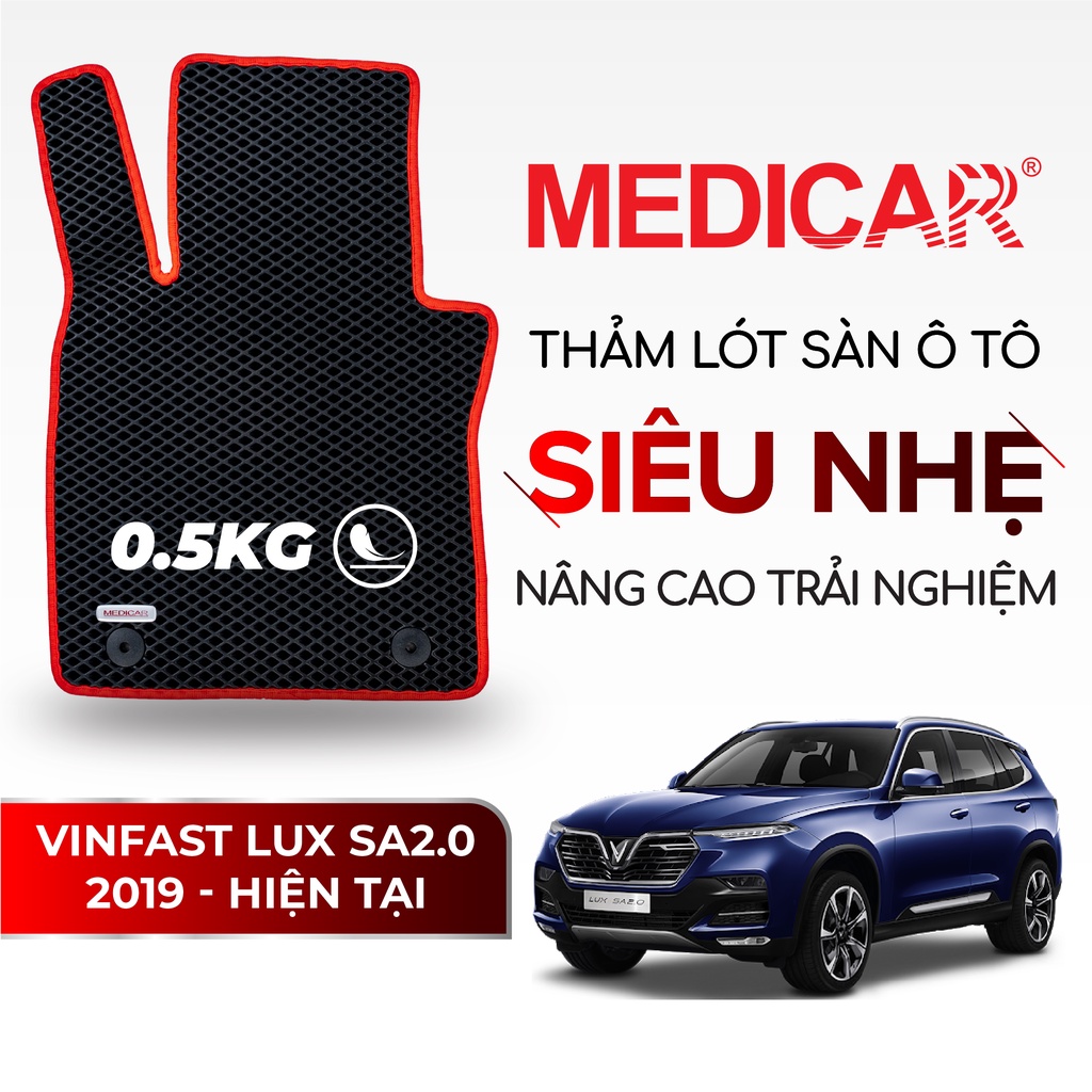 MEDICAR - Thảm Lót Sàn ô tô Vinfast Lux SA2.0