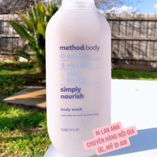 SẴN Hàng Úc - Sữa tắm Method