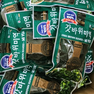 Rong biển tươi nấu canh 50gr Mi Yuk - Hàn Quốc