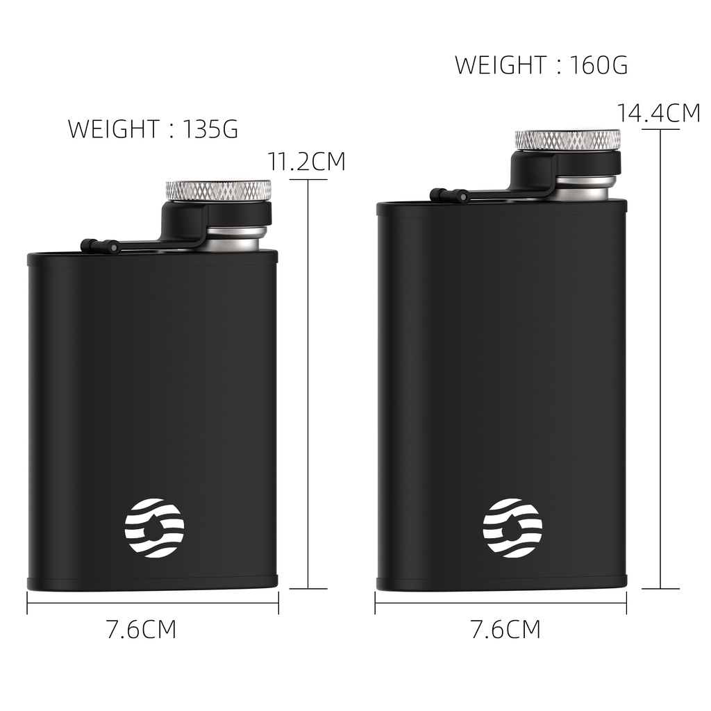 Bình đựng nước FJBOTTLE miệng rộng 8oz / 240ml bằng thép không gỉ cách nhiệt chống rò rỉ phù hợp cho nam nữ