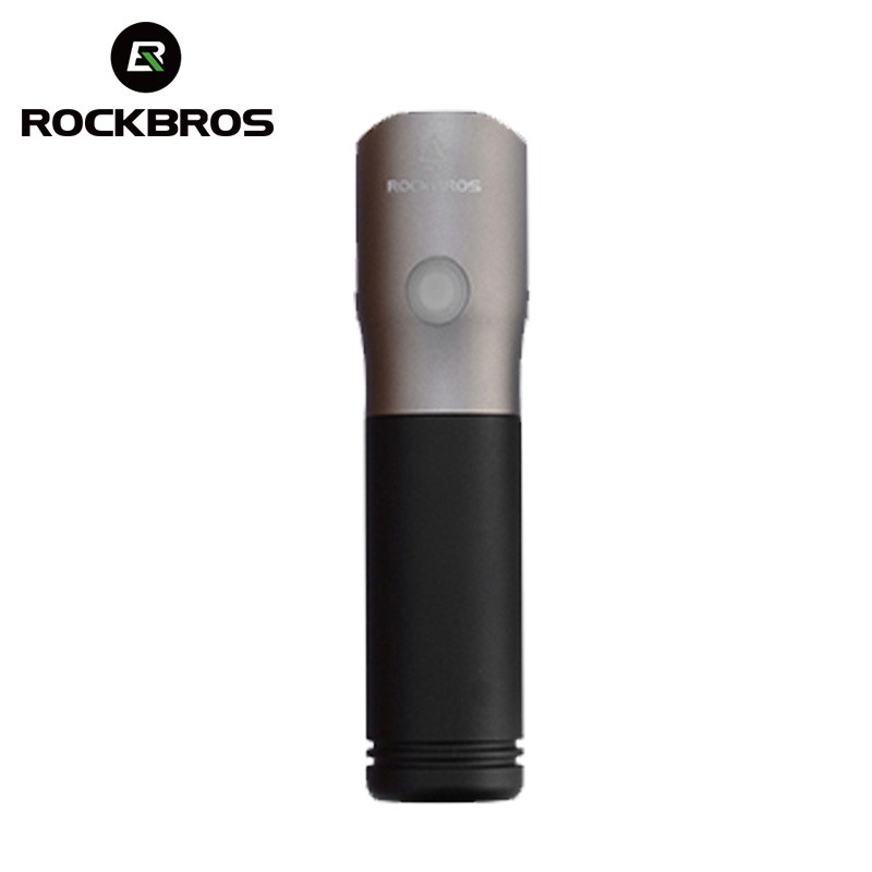 Đèn chiếu sáng Rockbros chống thấm nước sạc usb chất lượng cao dành cho xe đạp