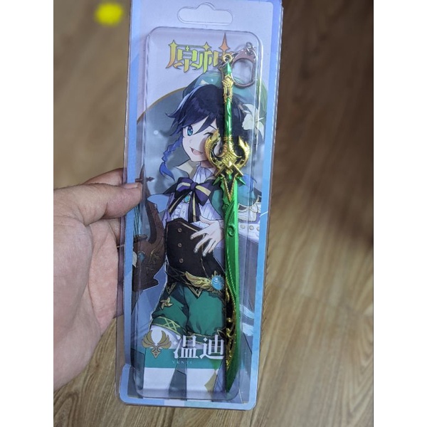 Mô hình móc khoá bàn nham kết lục 22cm