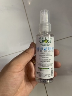 Green cross dạng xịt 70ml