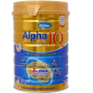 Sữa bột alpha gold iq 4/900g