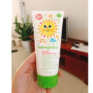 Kem chống nắng babyganics - 117ml- bay air chuẩn mỹ
